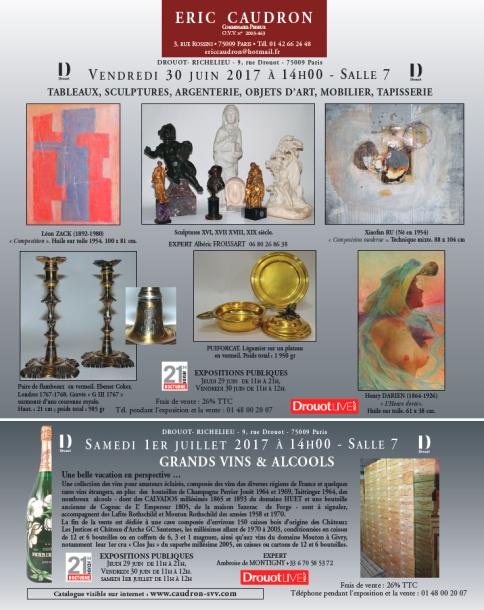 Nos prochaines ventes